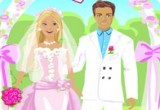 لعبة زفاف باربي وكين الرومانسية